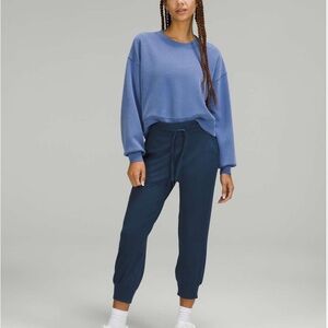 Lululemon Ready to Rulu High-Rise Cropped Jogger Mineral Blue